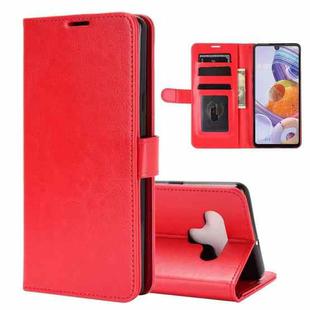 For LG Stylo 6 R64 Texture Single Horizontal Flip Protective Case with Holder & Card Slots & Wallet& Photo Frame(Red)