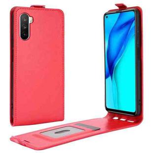 For Huawei Mate 40 lite/Maimang 9 R64 Texture Single Vertical Flip Leather Protective Case with Card Slots & Photo Frame(Red)