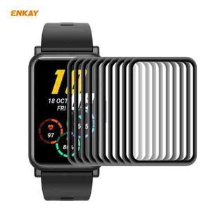 10 PCS For Huawei Honor Watch ES ENKAY Hat-Prince 3D Full Screen Soft PC Edge + PMMA HD Screen Protector Film