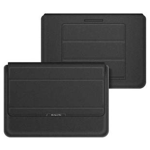 4 in 1 Universal Laptop Holder PU Waterproof Protection Wrist Laptop Bag, Size:11/12inch(Black)