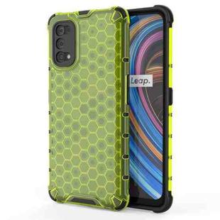 For OPPO Realme X7  Shockproof Honeycomb PC + TPU Case(Green)