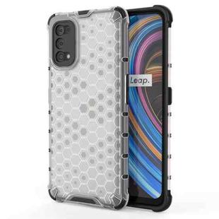 For OPPO Realme X7  Shockproof Honeycomb PC + TPU Case(White)