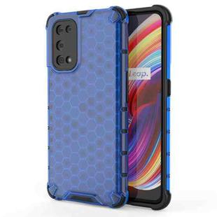For OPPO Realme X7 Pro  Shockproof Honeycomb PC + TPU Case(Blue)
