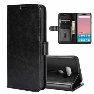 For LG Style 3 L-41A R64 Texture Single Horizontal Flip Protective Case with Holder & Card Slots & Wallet& Photo Frame(Black)