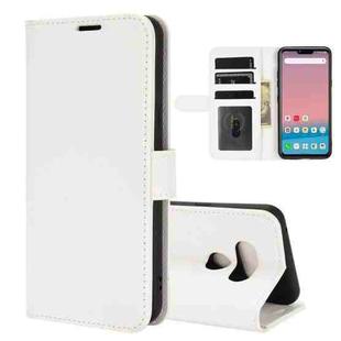 For LG Style 3 L-41A R64 Texture Single Horizontal Flip Protective Case with Holder & Card Slots & Wallet& Photo Frame(White)
