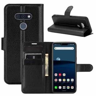 For LG STYLE 3 L-41A Litchi Texture Horizontal Flip Protective Case with Holder & Card Slots & Wallet(Black)