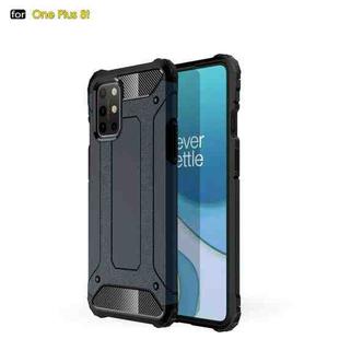 For OnePlus 8T Magic Armor TPU + PC Combination Case(Navy Blue)