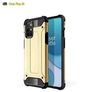 For OnePlus 8T Magic Armor TPU + PC Combination Case(Gold)