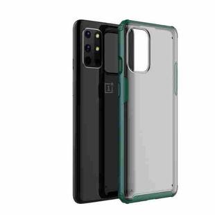 For OnePlus 8T Four-corner Shockproof TPU + PC Protective Case(Green)