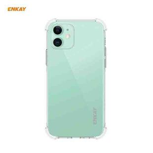 For iPhone 12 mini Hat-Prince ENKAY ENK-PC049 Clear TPU Soft Case Shockproof Cover