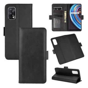For Oppo Realme X7 Dual-side Magnetic Buckle Horizontal Flip Leather Case with Holder & Card Slots & Wallet(Black)