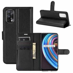 For OPPO Realme X7 Litchi Texture Horizontal Flip Protective Case with Holder & Card Slots & Wallet(Black)