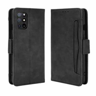 For OnePlus 8T Wallet Style Skin Feel Calf Pattern Leather Case with Separate Card Slot(Black)