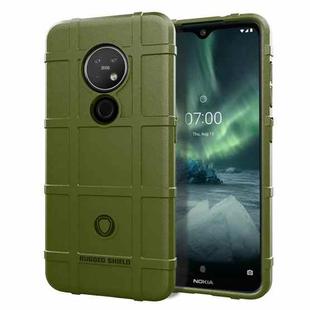 For Nokia 3.4 Full Coverage Shockproof TPU Case(Army Green)