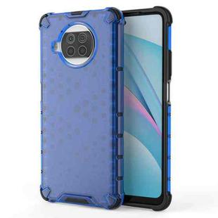 For Xiaomi Mi 10T Lite  Shockproof Honeycomb PC + TPU Case(Blue)