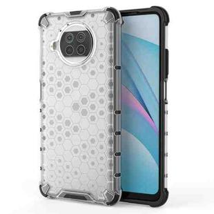 For Xiaomi Mi 10T Lite  Shockproof Honeycomb PC + TPU Case(White)