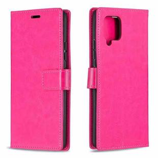 For Huawei Y5p Crazy Horse Texture Horizontal Flip Leather Case with Holder & Card Slots & Wallet & Photo Frame(Rose)