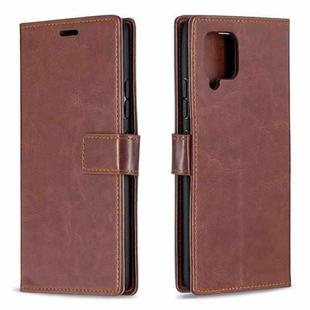 For Huawei Y5p Crazy Horse Texture Horizontal Flip Leather Case with Holder & Card Slots & Wallet & Photo Frame(Brown)