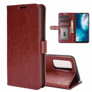 For vivo V20 SE R64 Texture Single Horizontal Flip Protective Case with Holder & Card Slots & Wallet& Photo Frame(Brown)