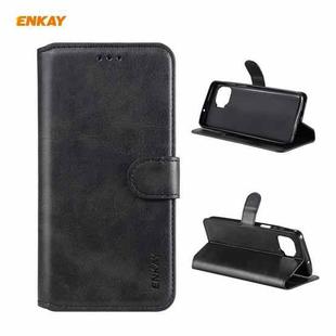 For Motorola Moto G 5G ENKAY Hat-Prince ENK-PUC036 Horizontal Flip PU Leather Case with Holder & Card Slots & Wallet(Black)