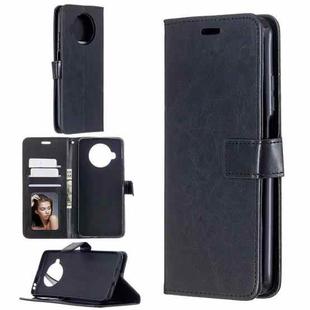 For Xiaomi Mi 10T Lite Crazy Horse Texture Horizontal Flip Leather Case with Holder & Card Slots & Wallet & Photo Frame(Black)