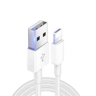 XJ-019 2.4A USB Male to 8 Pin Male Interface Fast Charging Data Cable,  Length: 3m