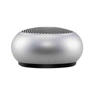 EWA A110 IPX5 Waterproof Portable Mini Metal Wireless Bluetooth Speaker Supports 3.5mm Audio & 32GB TF Card & Calls(Silver)
