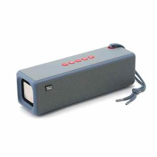T&G TG271 TWS Subwoofer Bluetooth Speaker With Braided Rope, Support USB/AUX/TF Card/FM(Blue)