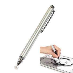 AT-11 Mobile Phone Tablet Universal Touch Screen Capacitive Pen Precision Stylus(Silvery)