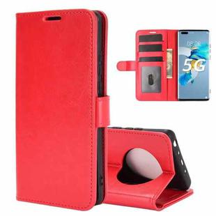 For Huawei Mate 40 Pro+ R64 Texture Single Horizontal Flip Leather Case with Holder & Card Slots & Wallet& Photo Frame(Red)