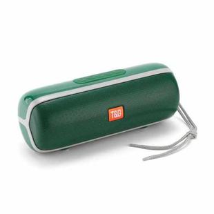 T&G TG183 TWS Mini Wireless Bluetooth Speaker, Supports AUX / USB 2.0 / FM / 32GB TF Card or Micro SD Card(Green)