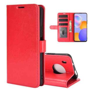 For Huawei Y9a / Enjoy 20 Plus 5G R64 Texture Single Horizontal Flip Protective Case with Holder & Card Slots & Wallet & Photo Frame(Red)