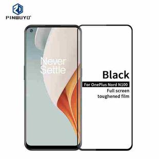 For OnePlus Nord N100 PINWUYO 9H 2.5D Full Screen Tempered Glass Film(Black)