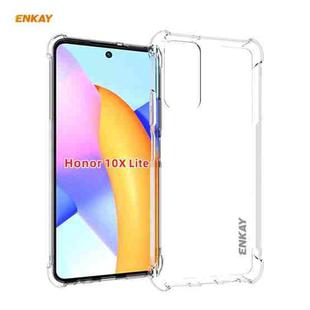For Huawei Honor 10X Lite Hat-Prince ENKAY Clear TPU Shockproof Case Soft Anti-slip Cover