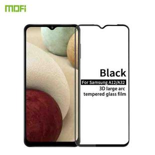 For Samsung Galaxy A12 / A32 5G MOFI 9H 3D Explosion-proof Curved Screen Tempered Glass Film
