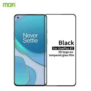 For OnePlus 8T MOFI 9H 3D Explosion-proof Curved Screen Tempered Glass Film