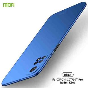 For Xiaomi Mi 10T / 10T Pro / K30S MOFI Frosted PC Ultra-thin Hard C(Blue)