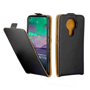 For Nokia3.4 Business Style Vertical Flip TPU Leather Case  with Card Slot(Black)