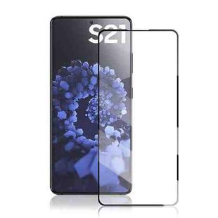 For Samsung Galaxy S21 5G  mocolo 0.33mm 9H 2.5D Full Glue Tempered Glass Film, Support Fingerprint Unlock