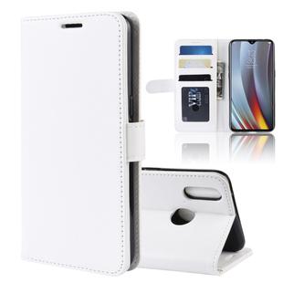 Crazy Horse Horizontal Flip PU Leather Case for OPPO Realme 3 Pro / Realme X Lite, with Wallet Holder & Card Slots & Photo Frame(White)