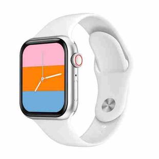 UP6 1.75 inch Color Screen Smart Watch, IP68 Waterproof, Support Bluetooth Call/Heart Rate Monitoring/Blood Pressure Monitoring/Blood Oxygen Monitoring/Sleep Monitoring/Predict Menstrual Cycle Intelligently(White)