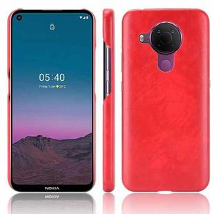 For Nokia 5.4 Shockproof Litchi Texture PC + PU Case(Red)