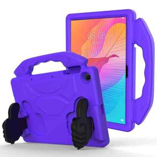 For Huawei MediaPad T10S 10.1/T10 9.7 Thumb Bracket EVA Shockproof Tablet Case(Purple)