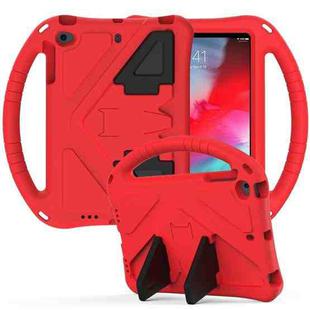For iPad Mini5/4/3/2/1 EVA Flat Anti Falling Protective Case Shell with Holder(Red)