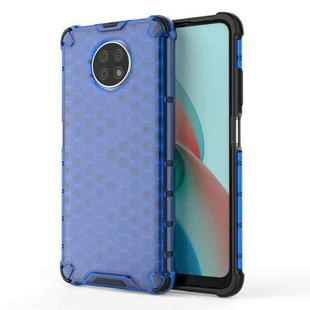 For Xiaomi Redmi Note9T  Shockproof Honeycomb PC + TPU Case(Blue)