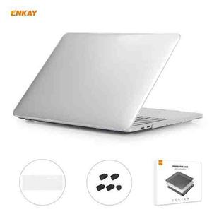 ENKAY 3 in 1 Crystal Laptop Protective Case + US Version TPU Keyboard Film + Anti-dust Plugs Set for MacBook Pro 13.3 inch A1708 (without Touch Bar)(Transparent)