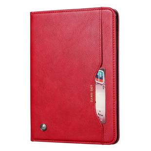 Knead Skin Texture Horizontal Flip Leather Case for Galaxy Tab S5e 10.5 T720 / T725, with Photo Frame & Holder & Card Slots & Wallet(Red)