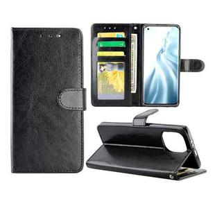 For Xiaomi Mi 11 Crazy Horse Texture Leather Horizontal Flip Protective Case with Holder & Card Slots & Wallet & Photo Frame(Black)