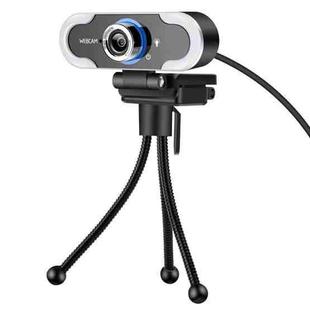 C13 1080P High-Definition Touch 3-level Brightness Web Camera Fill Light Camera Live Webcast Webcam with Tripod