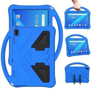 For Lenovo Tab 4 10(TB-X304F/N) EVA Flat Anti Falling Protective Case Shell with Holder(Blue)